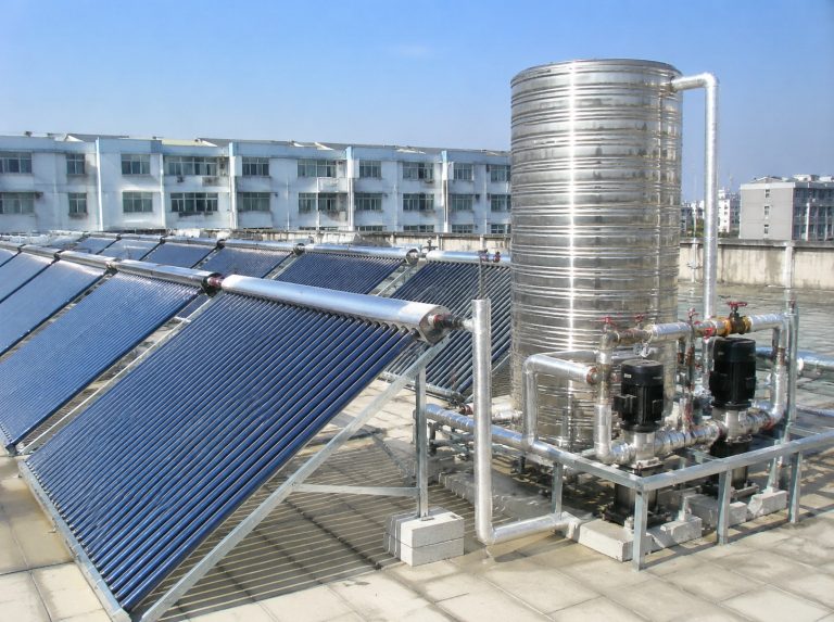 宁都县商用大容量真空管太阳能热水系统
